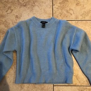 Size S, forever 21 sweater, light blue